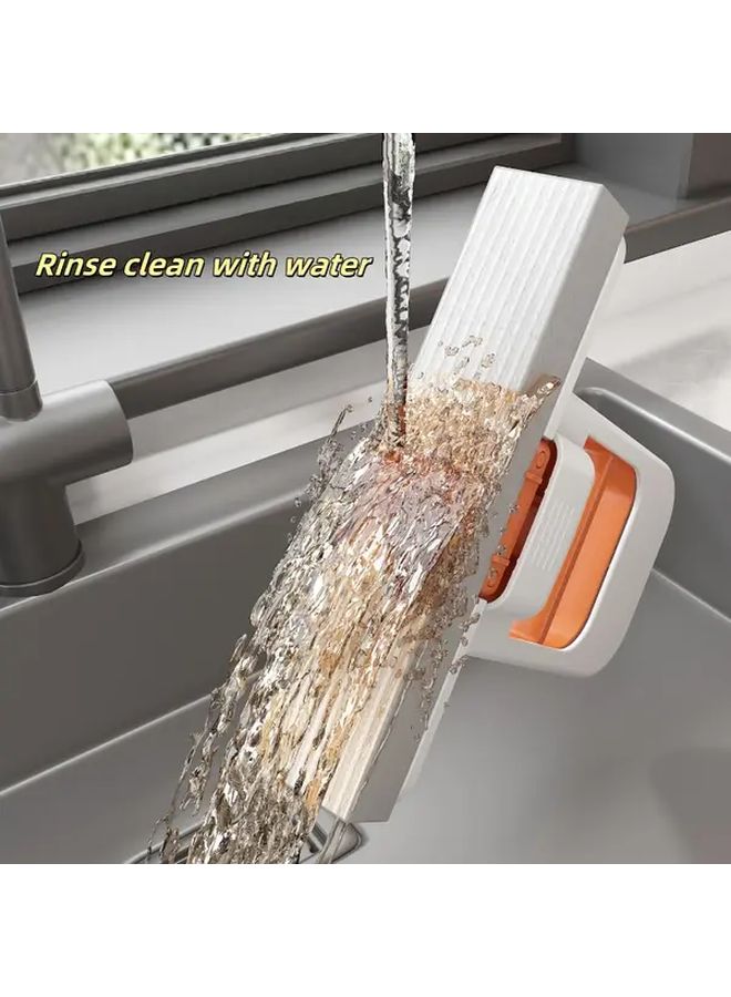Car Windshield Scraper Dual Use Wet Dry Cleaning Sponge Portable Multi Purpose Cleaning Tool - Image 5