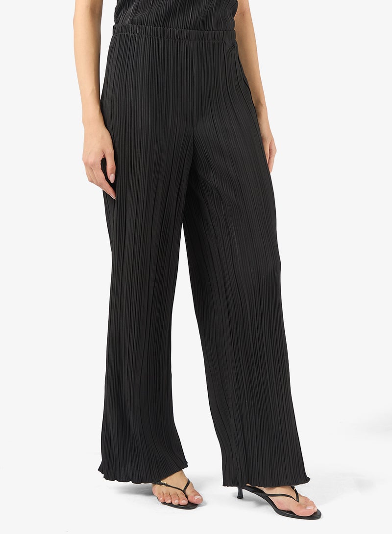 فيرو مودا بنطلون فيمورا واسع بخصر مرتفع - Image 1