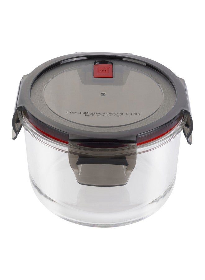 ZWILLING Gusto 1.37-Qt. Round Food Storage Container, 1300ml, Glass - Image 2