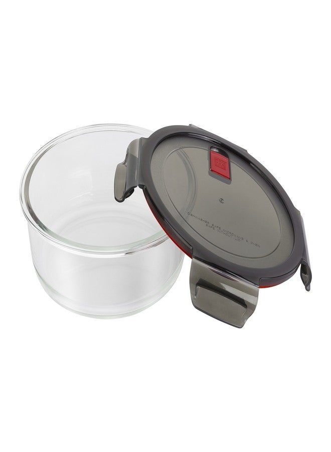 ZWILLING Gusto 1.37-Qt. Round Food Storage Container, 1300ml, Glass - Image 1
