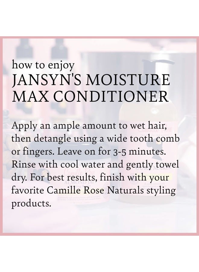 Camille Rose Jansyn's Moisture Max Conditioner, 8 Oz - Image 5