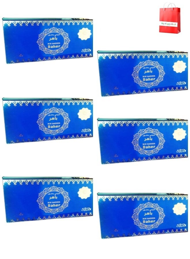 Nabeel 6Pcs Nabeel Mini Bakhoor Baher Incense 36 GM - Image 1