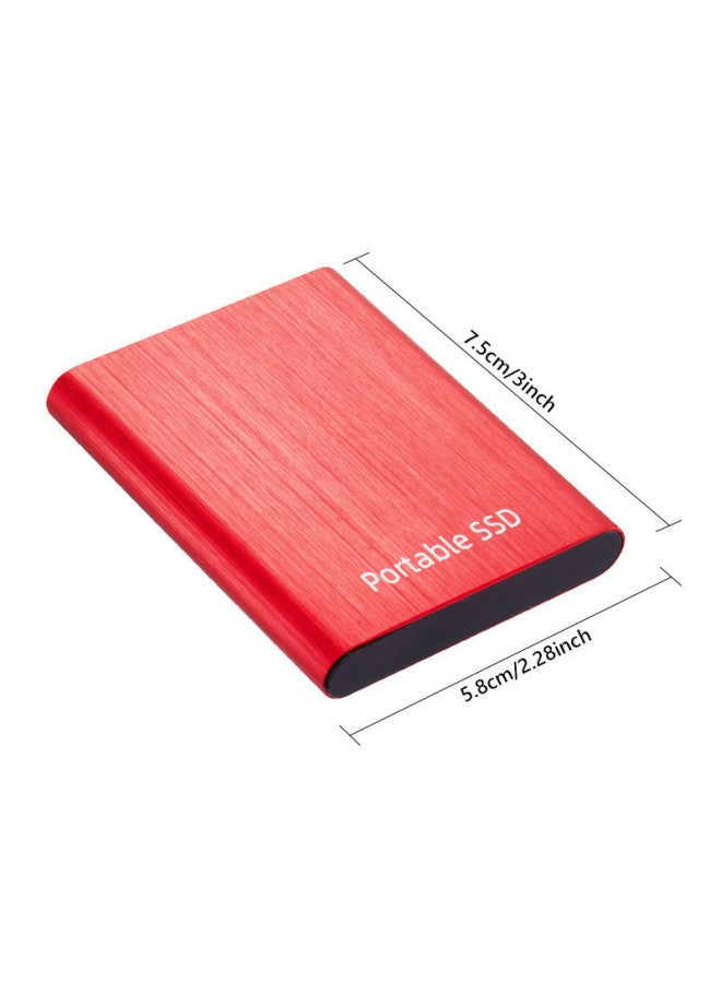 1TB 2TB 4TB 8TB 16TB High-speed SSD Mobile Hard Disk Mini Metal Wire Drawing-Capacity:500GB-Interface:Silver  - Image 4