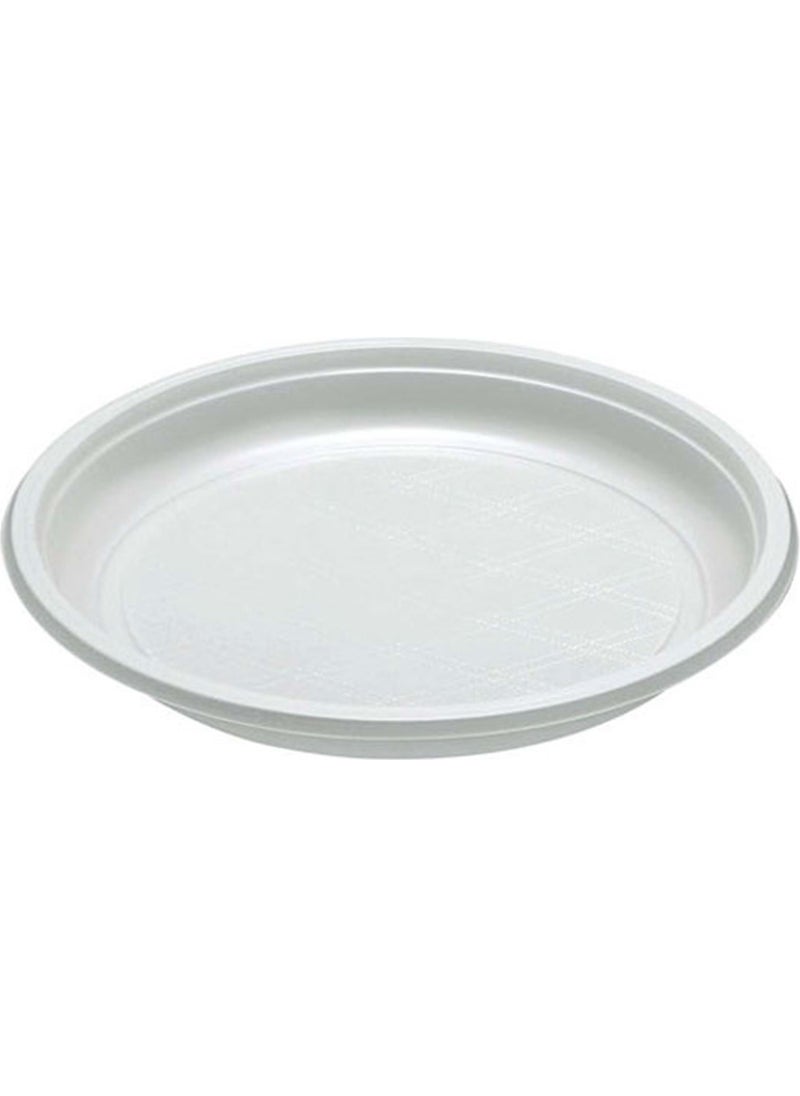 Ofis ve Ofis Office and Office Disposable Plastic Plate 17 cm 100 PIECES 
