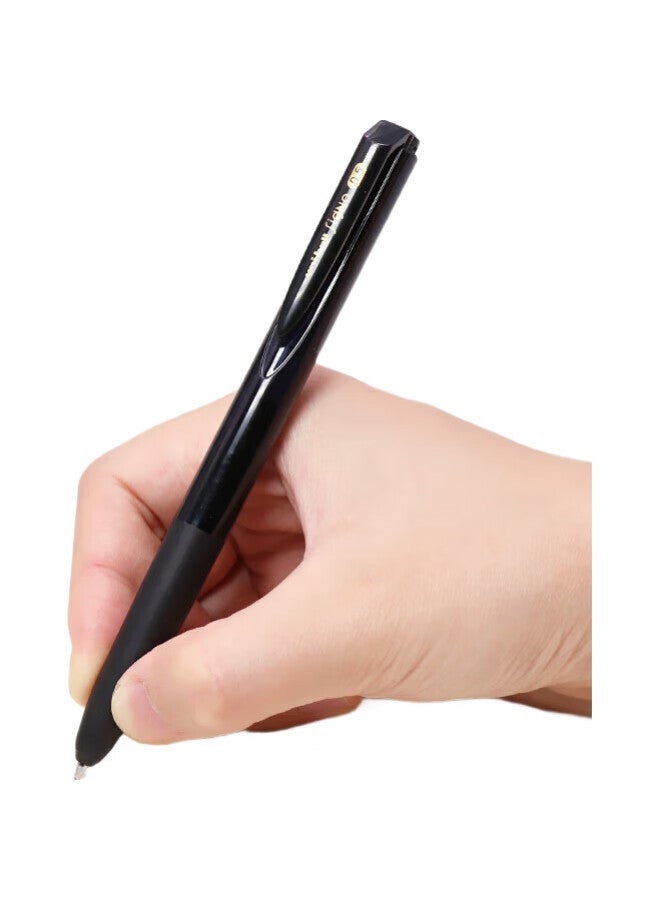 Uni Mitsubishi Umn-155 Low-Damping Retractable Black Gel Pen, Stylish 0.5Mm Black Pen, Signing Pen, Business Student Pen, Water-Based Pen, 1 Piece - Image 2