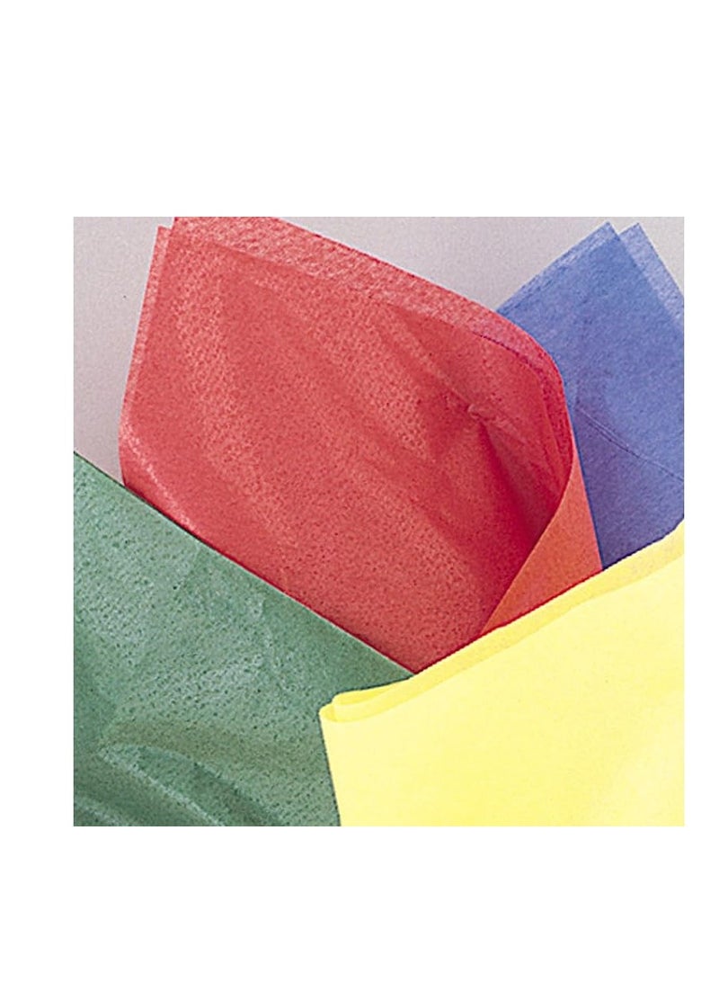 Flamingo Tissue Sheets-50cmx 75cm| Disposable | Assorted Colors | 10 Pcs, Pack of 10 - Image 2