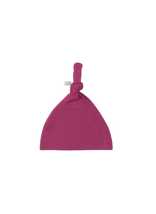 Anvi Baby Organic Bamboo Beanie and Swaddle Set  Purple Rain  - Image 4