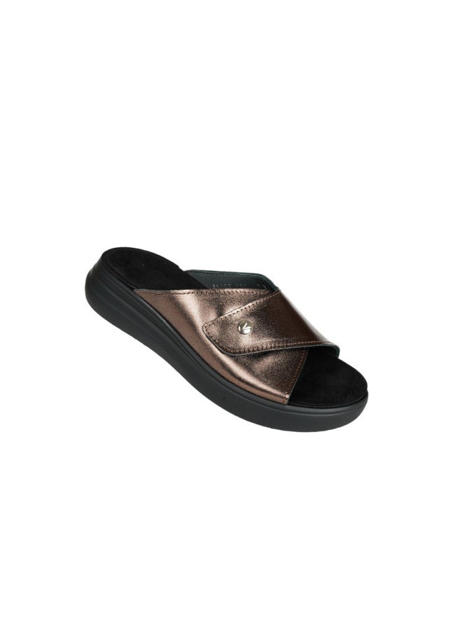 VITAL 148-1085 Vital Ladies Sporty - Metallic Sandals 91003AS Bronze  - Image 1