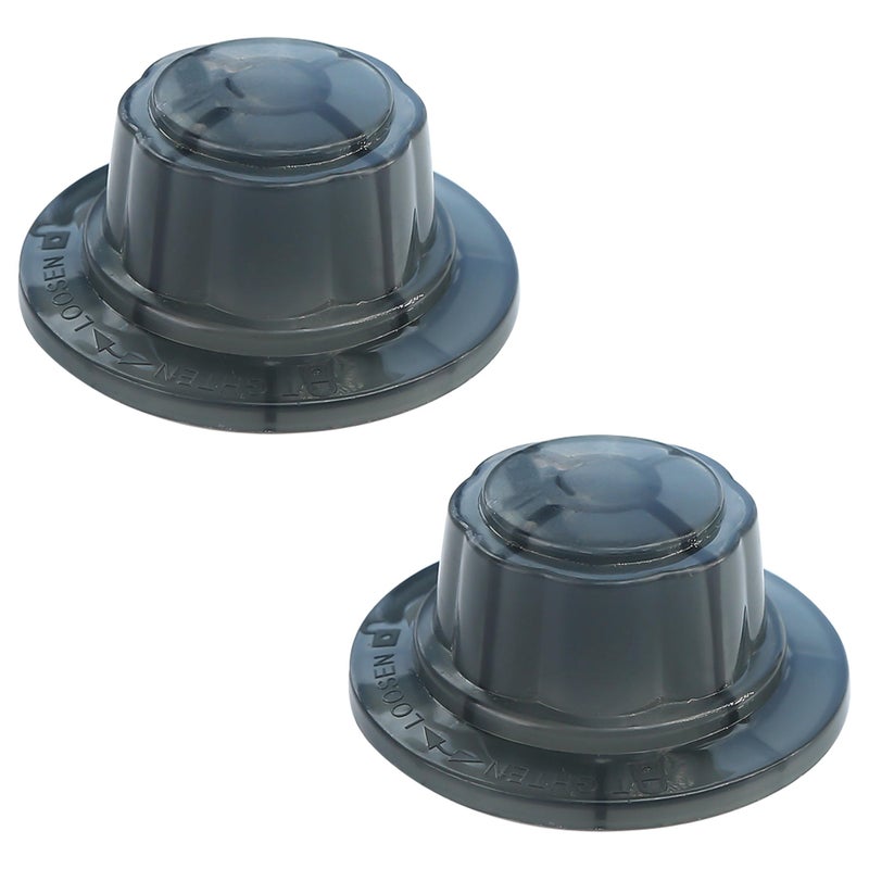 2pcs Fan Parts M8x15 mm Hole Fan Blade Nuts Covers for 16inch Table Fans General Accessories for Screw Fixing Plastic Blades and Fanner Parts Replacement Part for Ceiling Fan