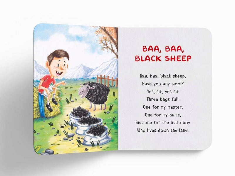 Wonder House Books My First Padded Board of Nursery Rhymes : Illustrated Traditional Nursery Rhymes - Image 5