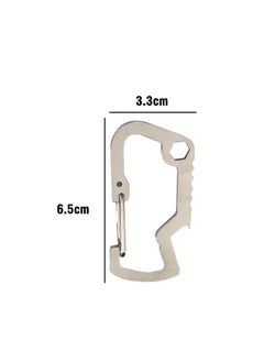 NIBEMINENT Safety Door Opener Tool Silver 6.5 x 3.3centimeter  - Image 2