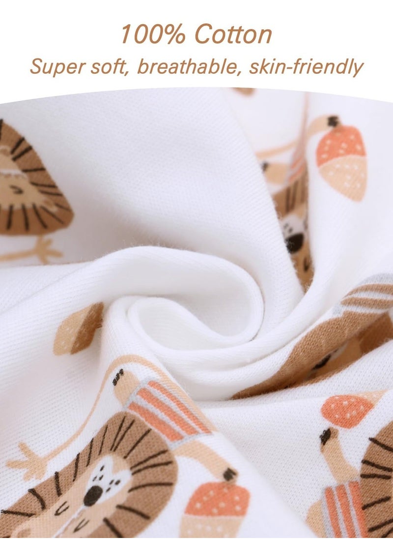 Generic - Baby Sleeping Sack with Feet, TOG 0.5 Toddler Sleep Sack with Legs, 100% Cotton Sleeveless Wearable Blanket, Bee Design, Suitable for 6-12 Months - Image 1