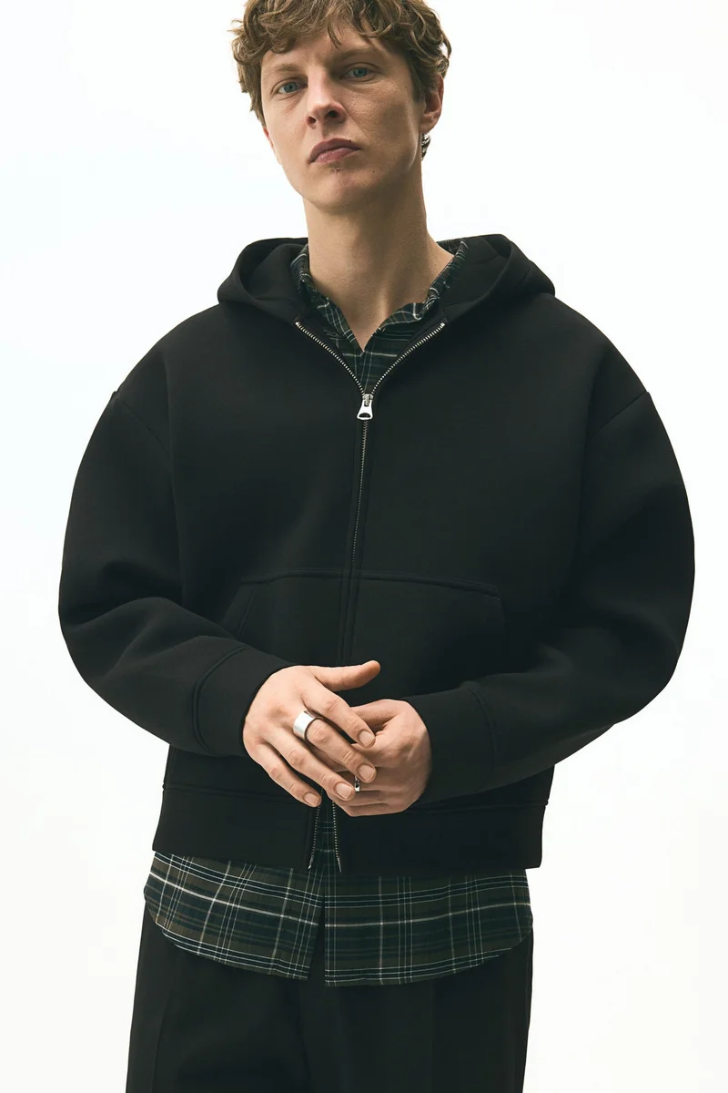 H&M Loose Fit Zip-through hoodie