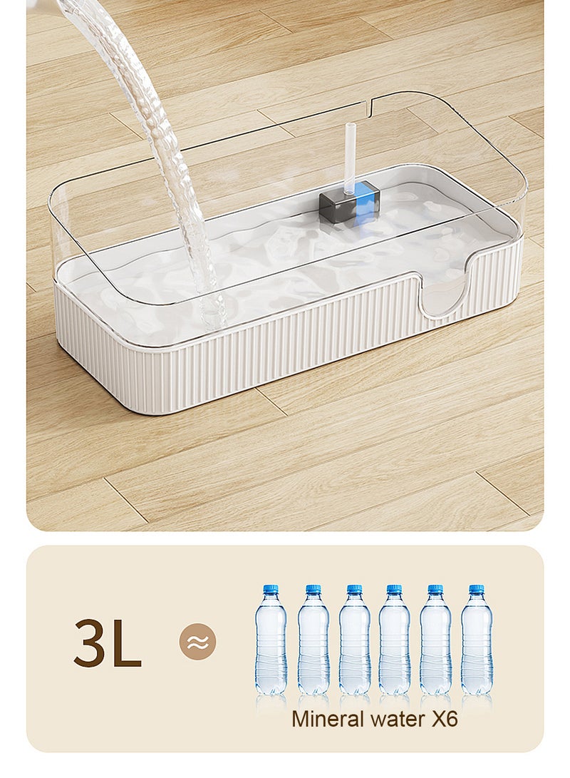 كيدل نافورة المياه القطة موزع المياه الحيوانات الأليفة قطة ذكية تغذية المياه - Image 5