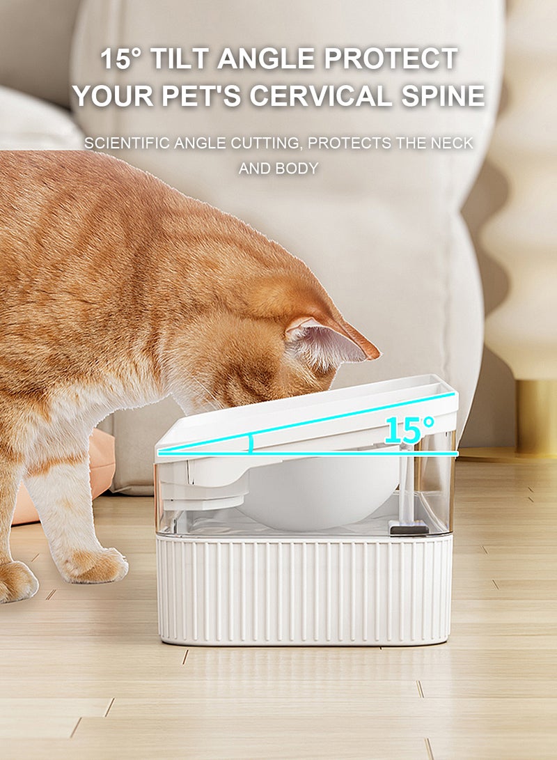 كيدل نافورة المياه القطة موزع المياه الحيوانات الأليفة قطة ذكية تغذية المياه - Image 4