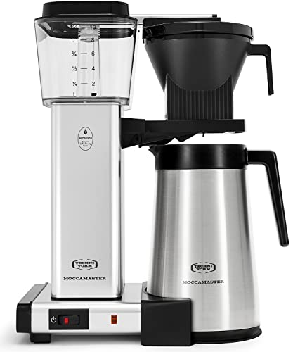 Technivorm Moccamaster 79312 KBGT Coffee Brewer, 40 oz, Polished Silver - Image 4