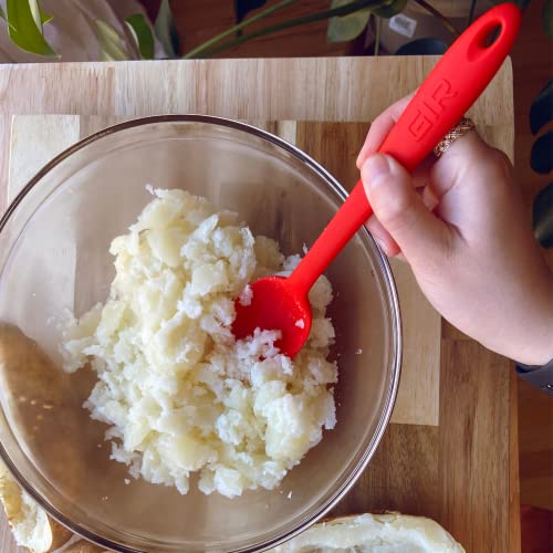 GIR: Get It Right Silicone Spoon - Non-Stick Heat Resistant Silicone Kitchen Spoon for Mixing, Serving, Cooking, and More - 13 Inch, Navy - Image 5