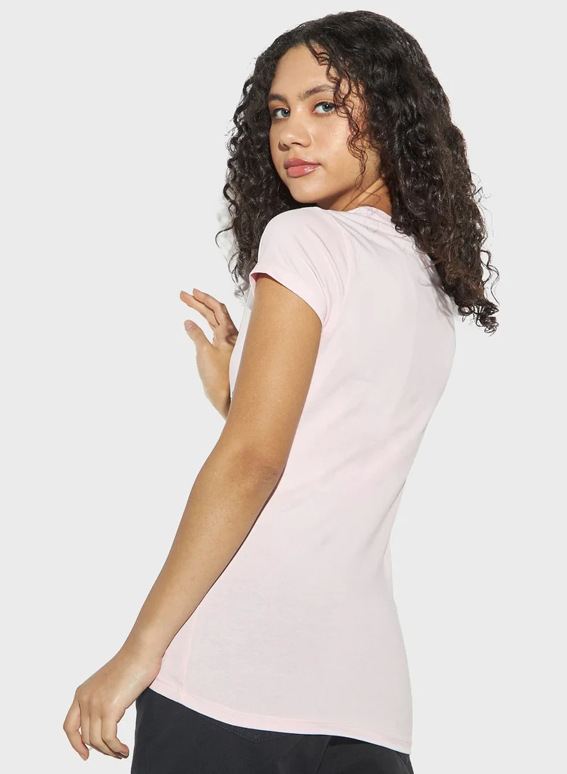 اس بي كاركترز Printed Crew Neck T-Shirt