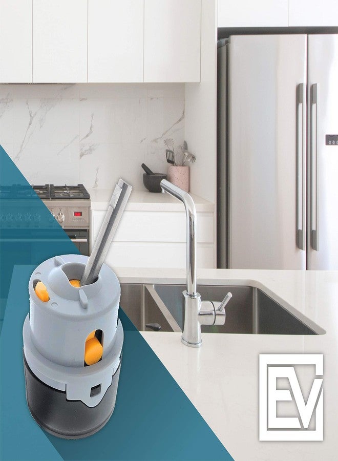 Essential Values Single Handle Valve Cartridge (#RP50587) - Aftermarket Replacement for Delta Faucets kitchen| Kitchen Faucet Repair Kit - Made from the Markets Finest Metals & Plastics - Image 5
