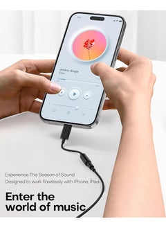 erorex Usb C To 3.5Mm Headphone Jack Adapter Usb C To Aux Audio Dongle Cable Cord Compatible With Ipad Pro Samsung Galaxy S23 S23+ S22 S21 Plus Ultra Pixel 5 4 3 2 Xl Type C Devices Black  - Image 2