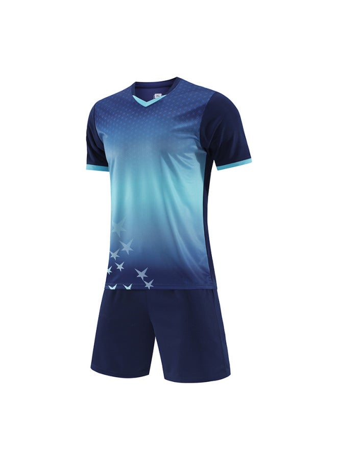 Football Training Suit Suit Printing Plus Number Team Emblem Children Adult Club Football Sportswear