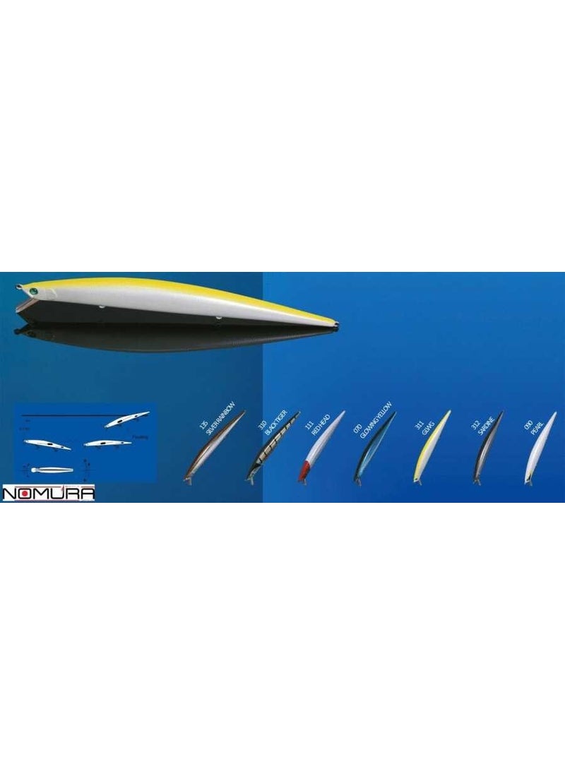 NOMURA - Nagasa 175MM 26G (0-2.5m) Fake Fish 090 - Image 1