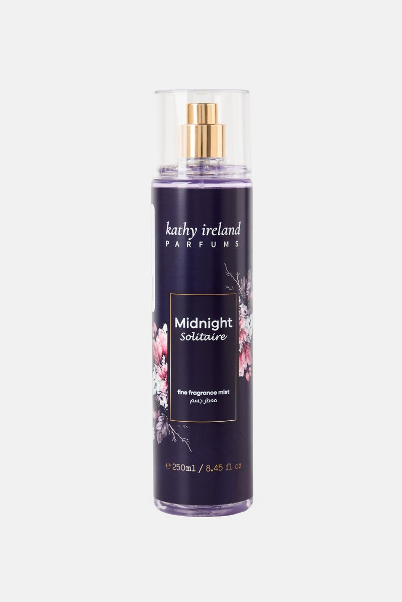 Kathy Ireland Midnight Solitaire Fine Fragrance Mist 250ml  - Image 1