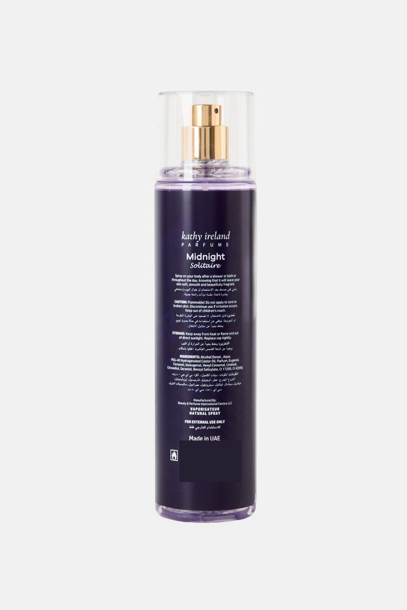 Kathy Ireland Midnight Solitaire Fine Fragrance Mist 250ml  - Image 2