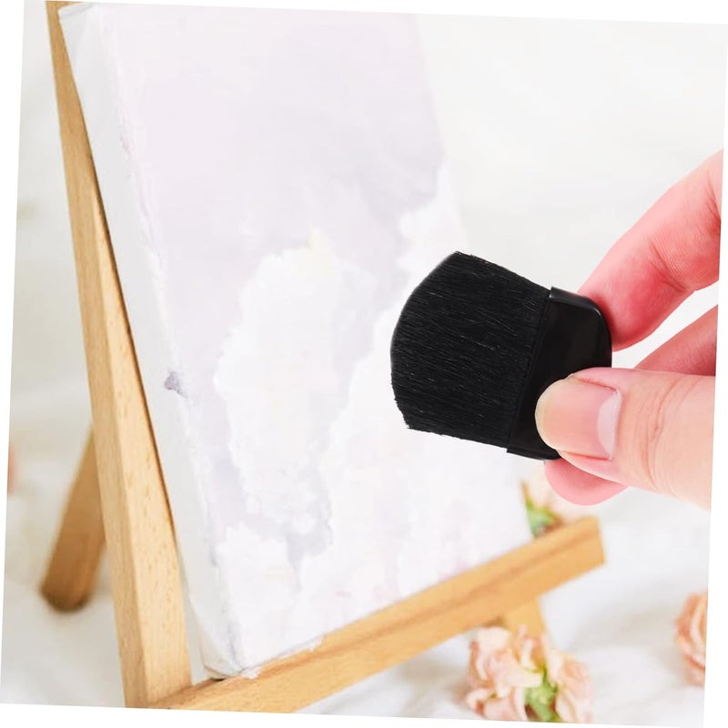 10Pcs Household Paintbrush Portable Artist Brushes for Watercolor Oil Painting for Detail Work Miniature Models and Face Painting - Image 5