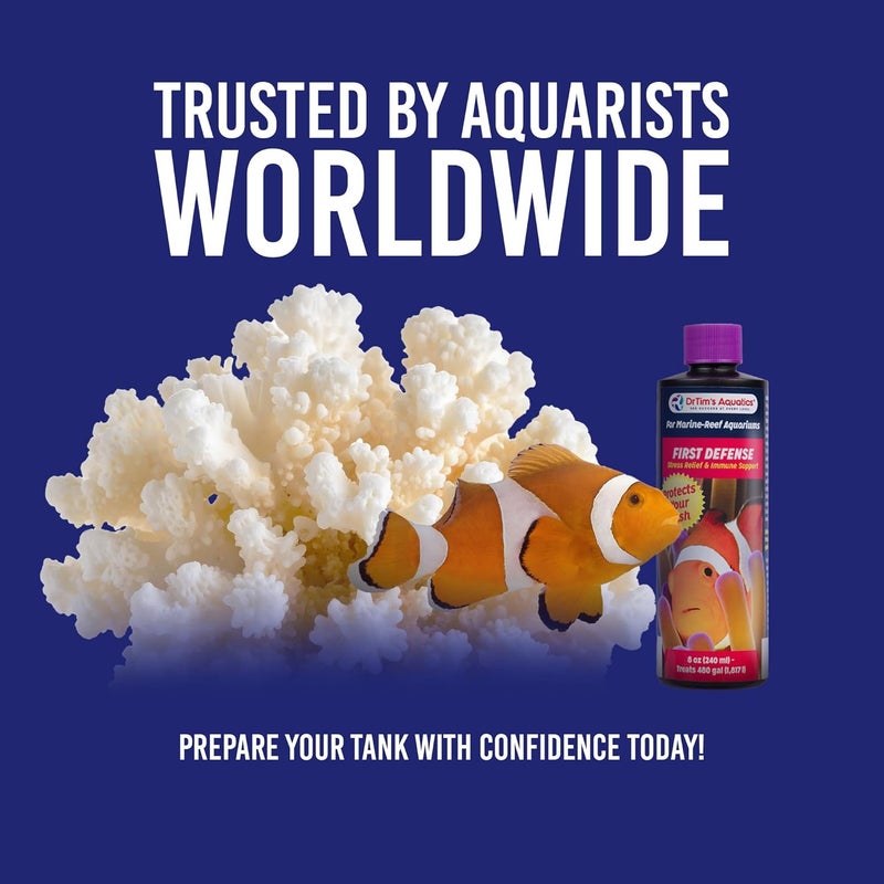 DrTim's Aquatics First Defense Aquarium Stress Relief & Immune Support - 8 oz (240 ml) - Image 5