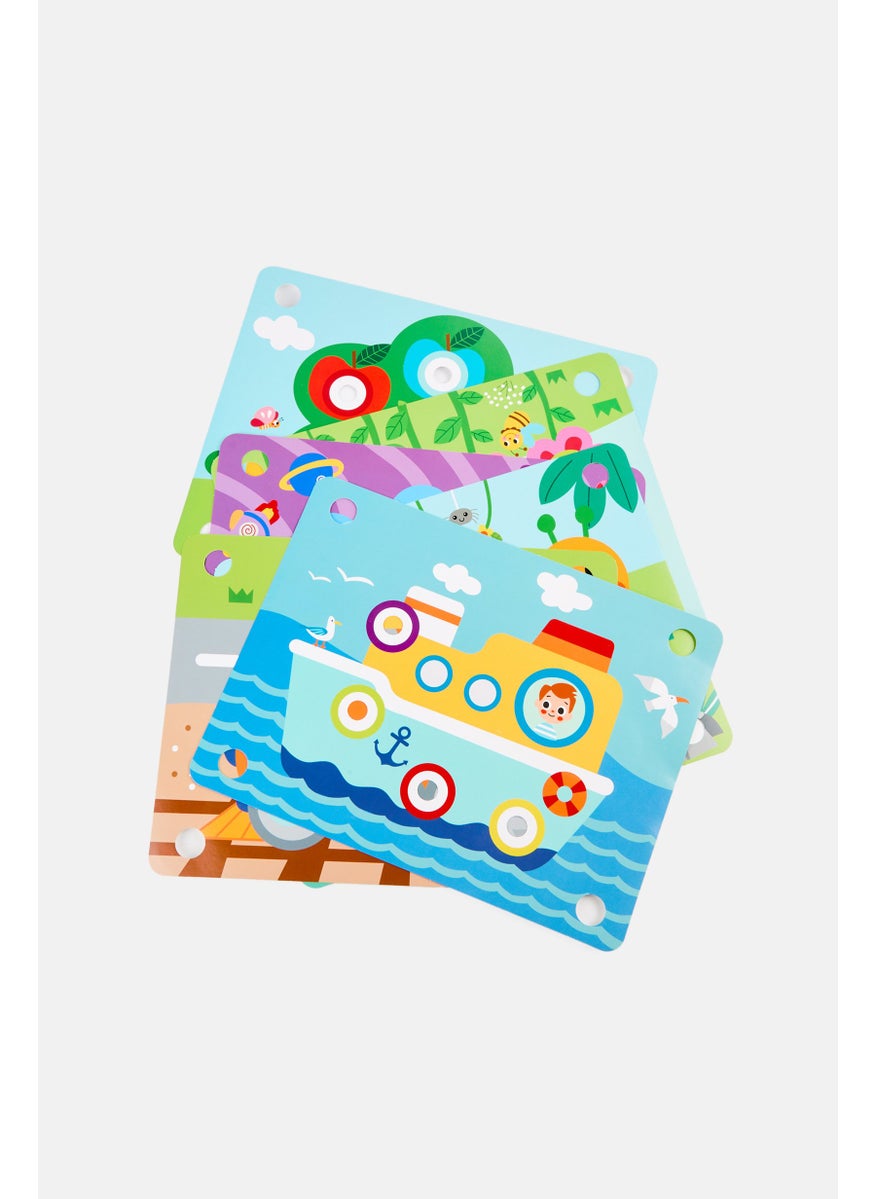 TOOKY TOY 19 Pieces Gear Game Set  - Image 3