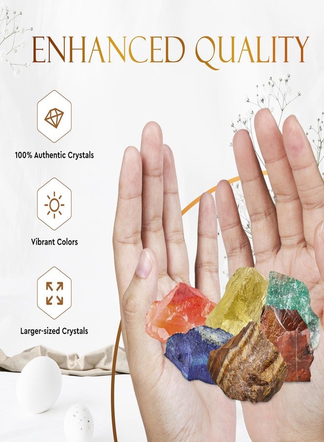 Wyspell Virgo Crystal Set - 6 Raw Virgo Crystals and Healing Stones - Zodiac Gifts for Women - Virgo Birthday Gifts for Women - Astrology Gifts for Women - Zodiac Crystal Set - Healing Gifts - Image 4