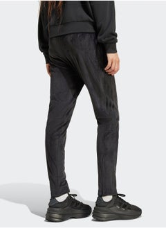 Adidas Tiro Cut 3 Stripe Stretchy Velour Track Pants  - Image 2