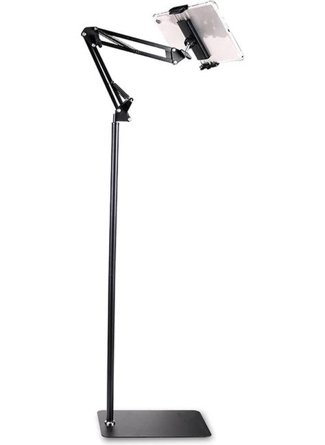 Coofbe Metal Leg Adjustable Telescopic 3-joint Professional Tablet Holder Stand Phone Holder  - Image 1