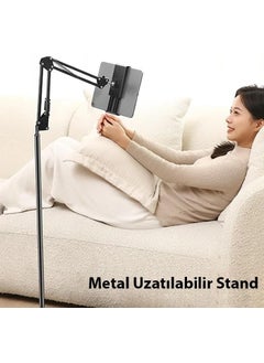 Coofbe Metal Leg Adjustable Telescopic 3-joint Professional Tablet Holder Stand Phone Holder  - Image 3