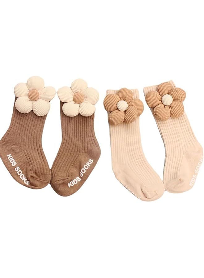 إيروريكس مجموعات عصابات رأس وجوارب للأطفال، عصابات شعر، فيونكات شعر، إكسسوارات شعر للبنات حديثي الولادة - Image 5