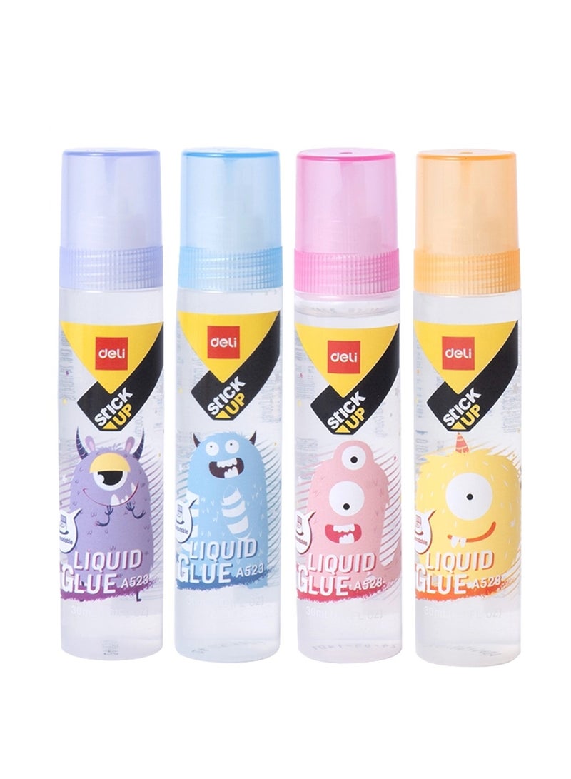 Deli 4-PieceStrong Liquid Glue 30ml Content - Image 1