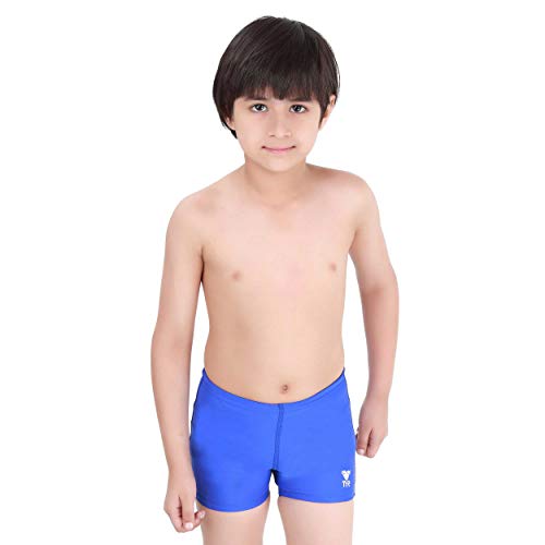 TYR Boys' Polyester Eco Solid Square Leg (Cobalt, 22) - Image 1