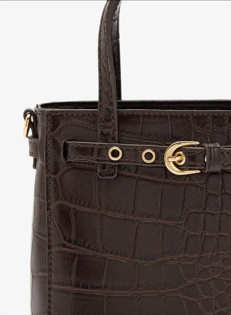 بارفوا حقيبة يد بطبعة حيوانية