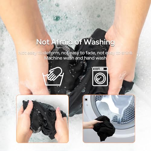SUNWILL Heated Ski Mask Balaclava for Men & Women, Electric Heated Face Mask,Winter Outdoor Black Windproof - Image 5