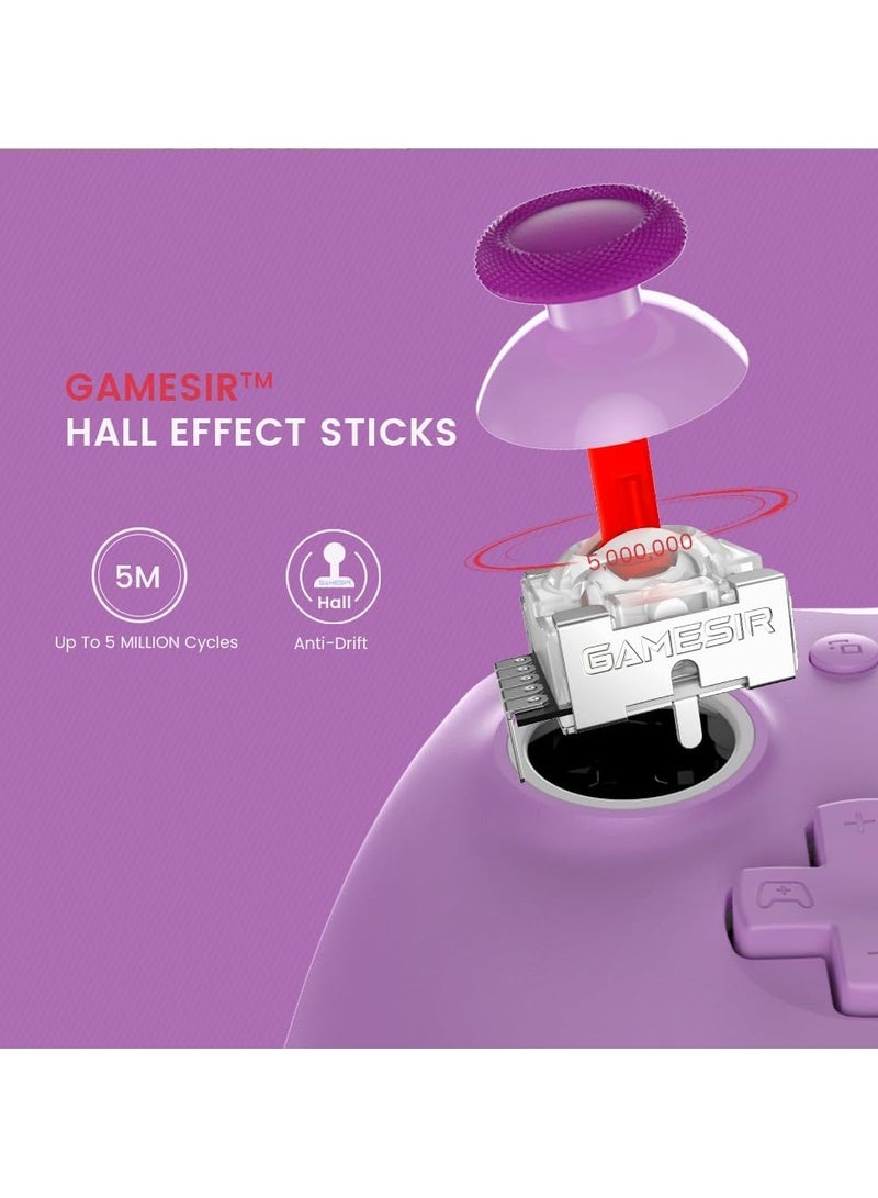 جيم سير وحدة تحكم سلكية G7 SE لجهاز Xbox Series X|S و Xbox One و Windows 10/11، جهاز تحكم ألعاب قابل للتوصيل والتشغيل مع عصي تحكم بتأثير هال/زناد هال، مقبس صوت 3.5 مم - Image 2