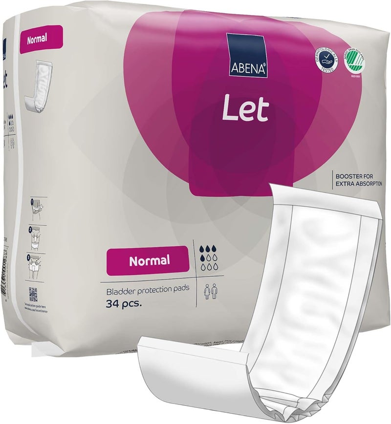 Abena Abena BOOST Fluff Incontinence Pads - No Barrier/Flow-Through, (Sizes Normal to Extra Large) Normal, 306 Count 