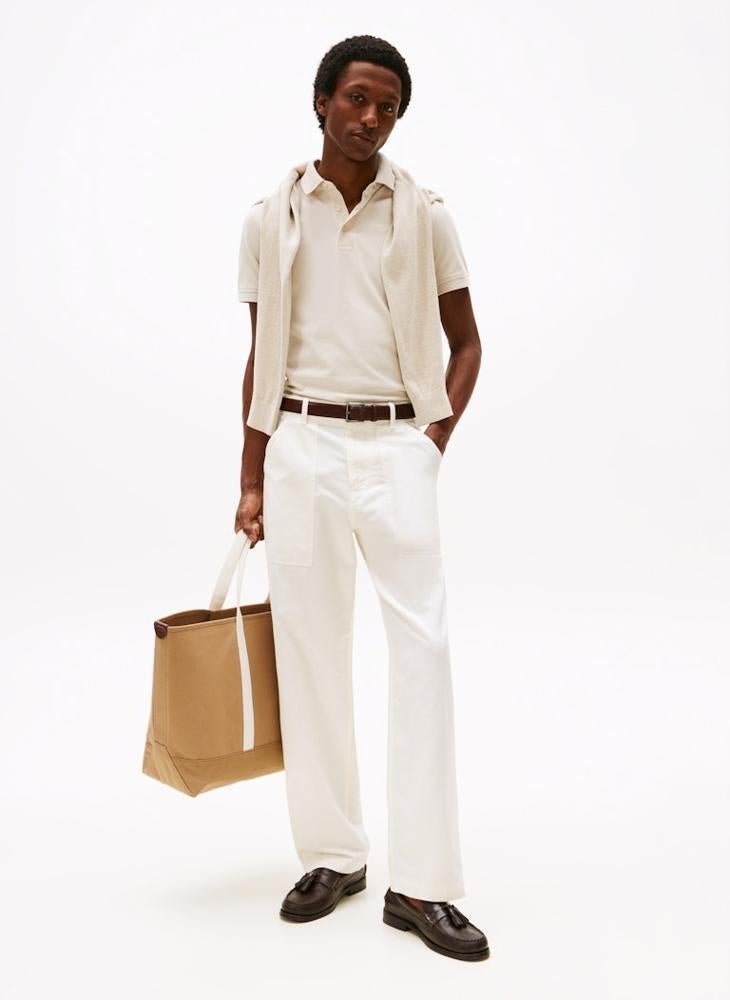 تومي هيلفيغر بولو بقصة ضيقة من مجموعة 1985 - Image 3