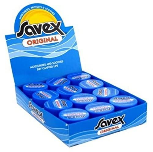 Savex Lip Balm, Original 0.25 oz 12 count (Pack of 1) - Image 2
