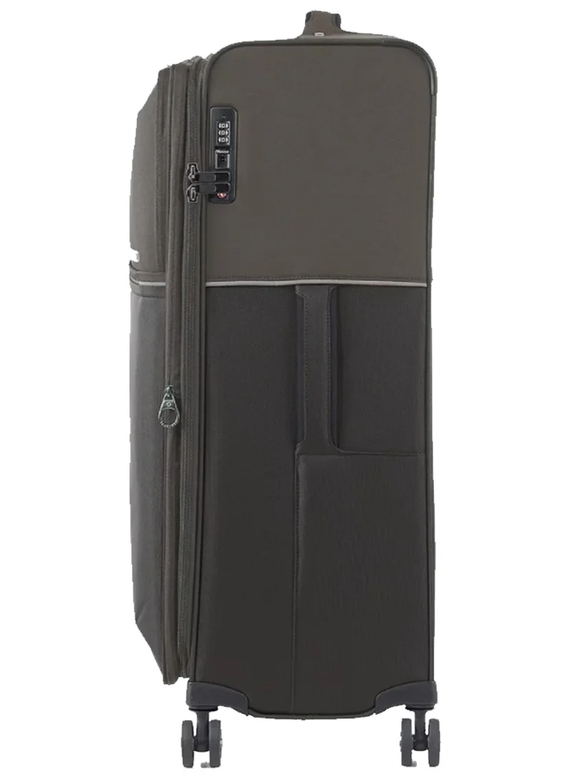 سامسونايت حقيبة سفر بعجلات دوارة  مقاس  سم - بلاتين رمادي - ضمان عالمي  سنوات