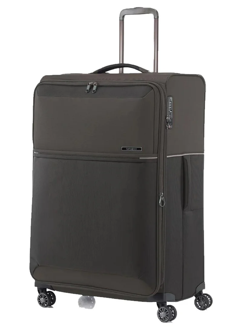 سامسونايت حقيبة سفر بعجلات دوارة  مقاس  سم - بلاتين رمادي - ضمان عالمي  سنوات