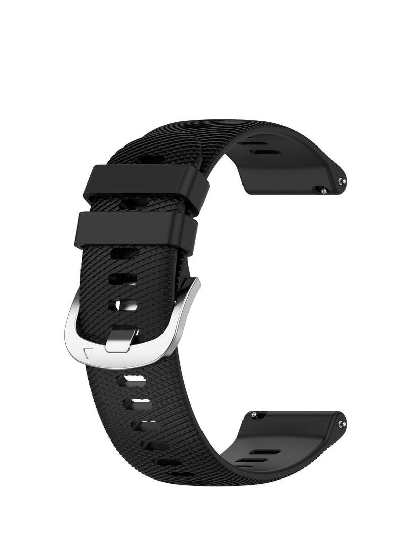 Compatible with Garmin Vivoactive 4 Band 22mm Quick Release Soft Silicone Watch Band for Garmin Forerunner255/Garmin Venu 2/Garmin Forerunner265 Smartwatch - Image 2