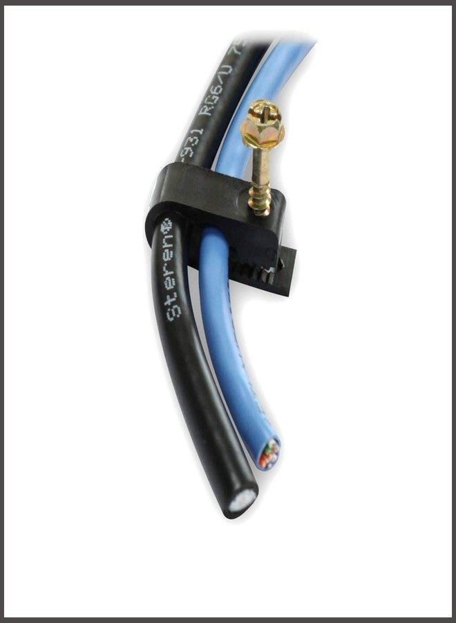 STEREN 200 - 964 Black 100pc (S) Cable Clamp - CABLE CLAMP (Black, 100 pc (S)) - Image 4