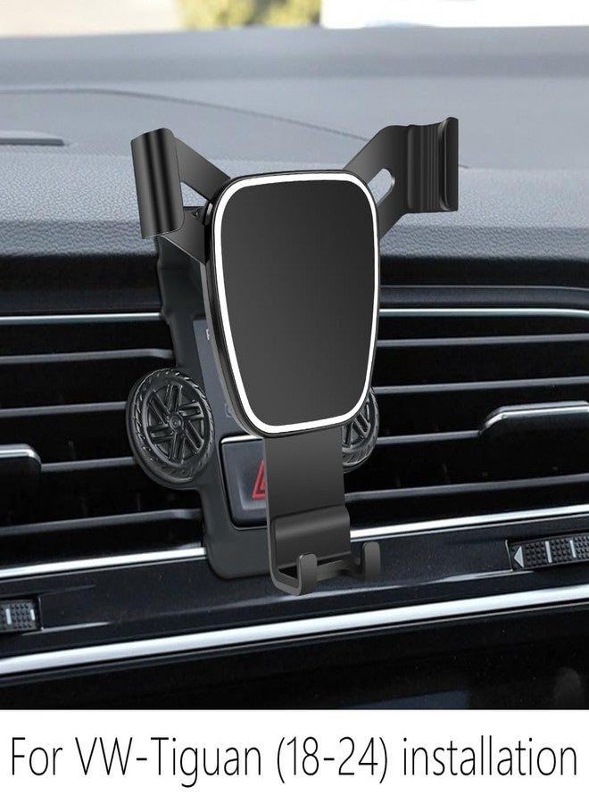 musttrue Car Phone Holder for VW Tiguan 2018 2019 2020 2021 2022 2023 2024 Auto Accessories Navigation Bracket Interior Decoration Mobile Cell Phone Mount case - Image 2