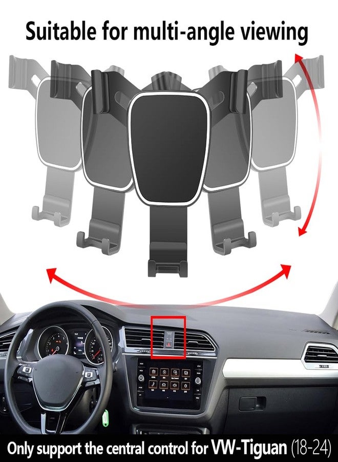 musttrue Car Phone Holder for VW Tiguan 2018 2019 2020 2021 2022 2023 2024 Auto Accessories Navigation Bracket Interior Decoration Mobile Cell Phone Mount case - Image 5
